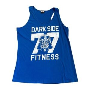 Star Wars Dark Side Fitness Sleeveless Tank Size Medium